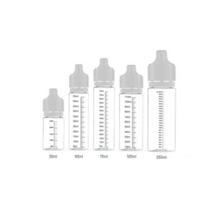 Flacons graduées vides (30-60-100-250ml)