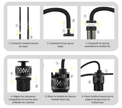 Dock Cup Hookah Air Fumytech